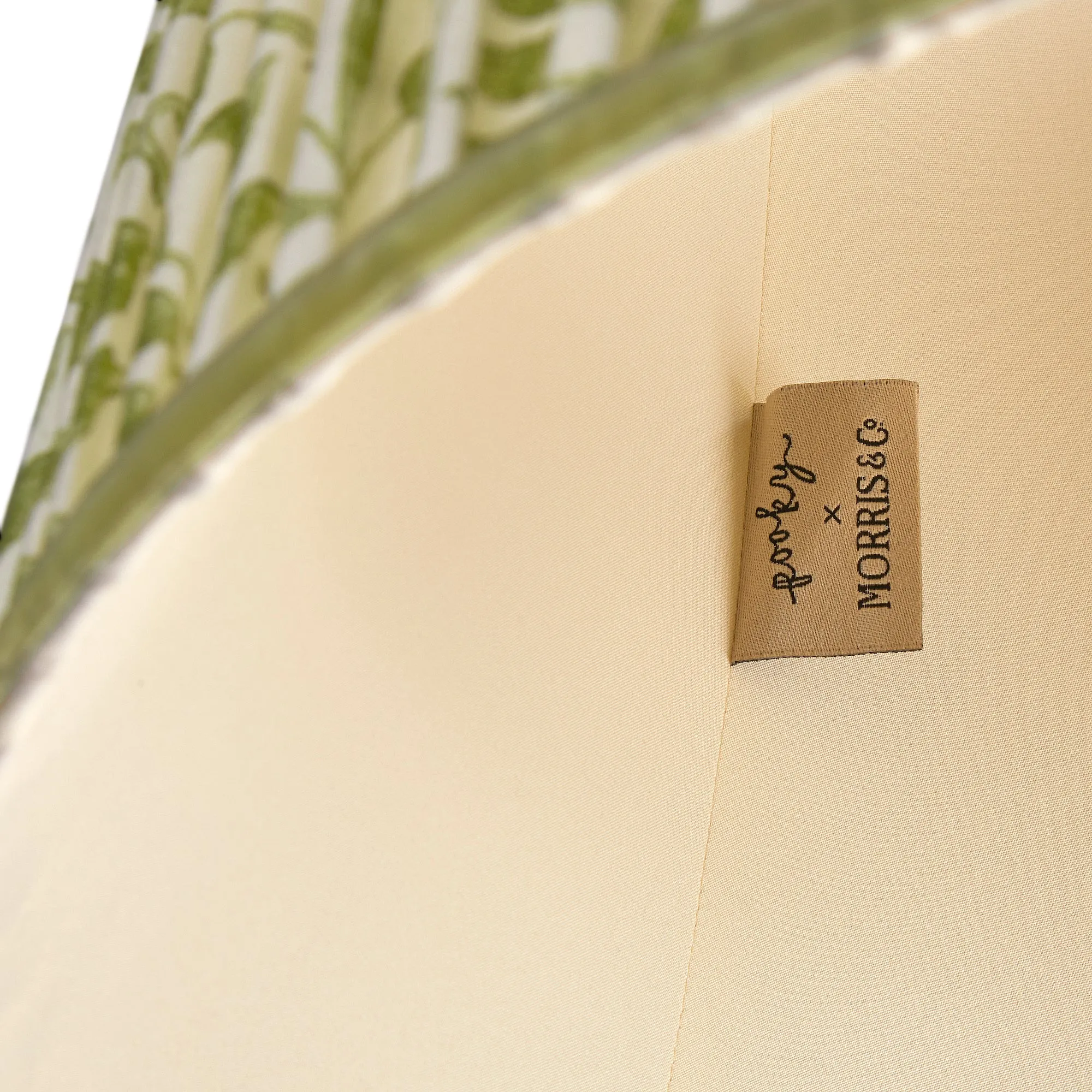 20cm empire shade in thyme Rosehip linen by Morris & Co.