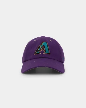 47 Brand Arizona Diamondbacks Wooly '47 Clean Up Strapback Purple