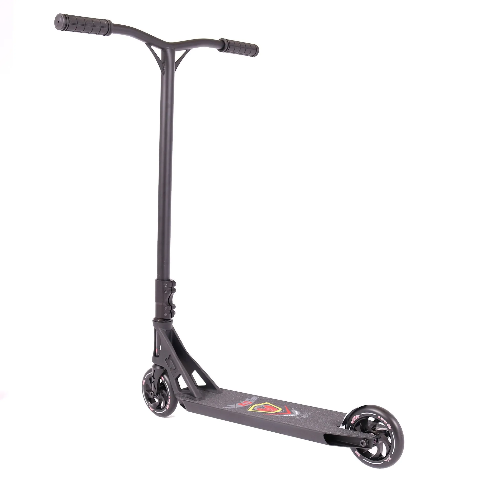 AO Scooters 2017 Stealth 4 Kids Complete Stunt Scooter, Black