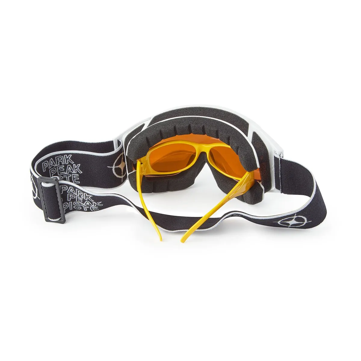 Apollo Ski Goggle - Black/Silver Mirror