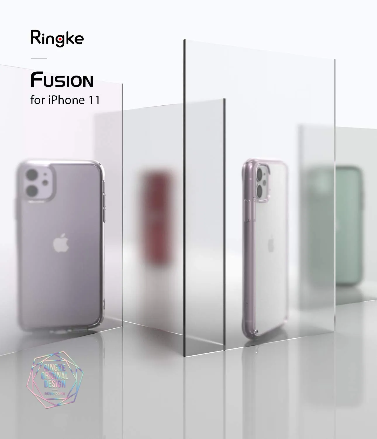 Apple iPhone 11 Back Cover Case | Fusion Matte  Frost Clear