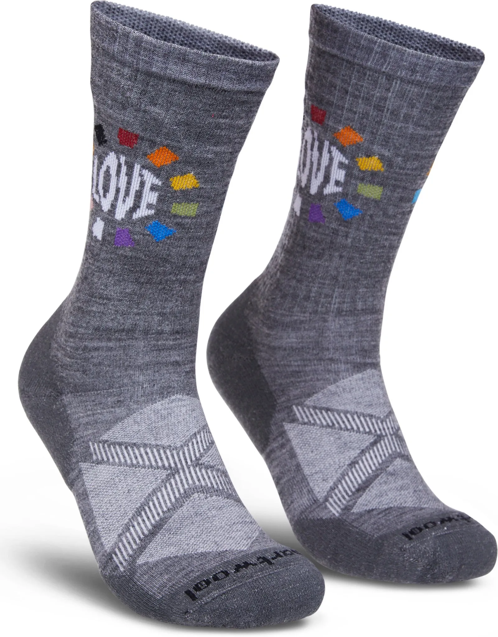 Athletic Pride Circle Of Love Crew Socks - Unisex|-|Chaussettes mi-mollet Circle Of Love Athletic Pride - Unisexe