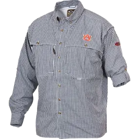 Auburn Plaid Wingshooter's Shirt Long Sleeve