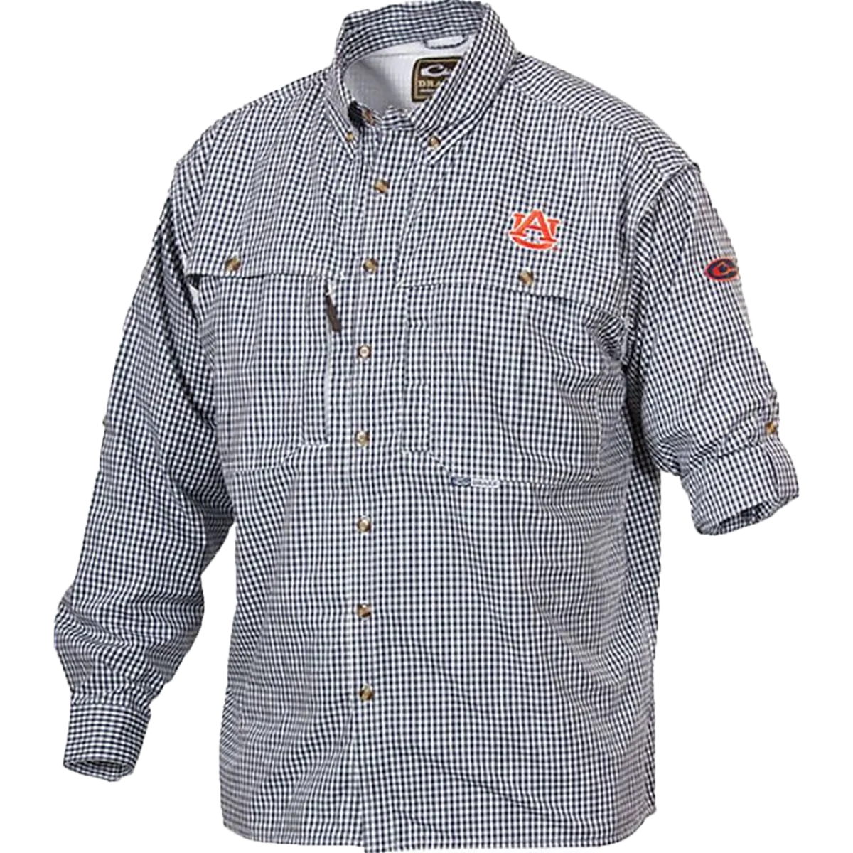 Auburn Plaid Wingshooter's Shirt Long Sleeve