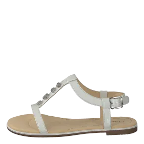 Bay Blossom White Patent