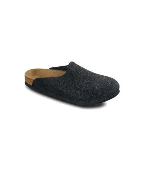 Birkenstock Amsterdam Felt Anthracite Clogs