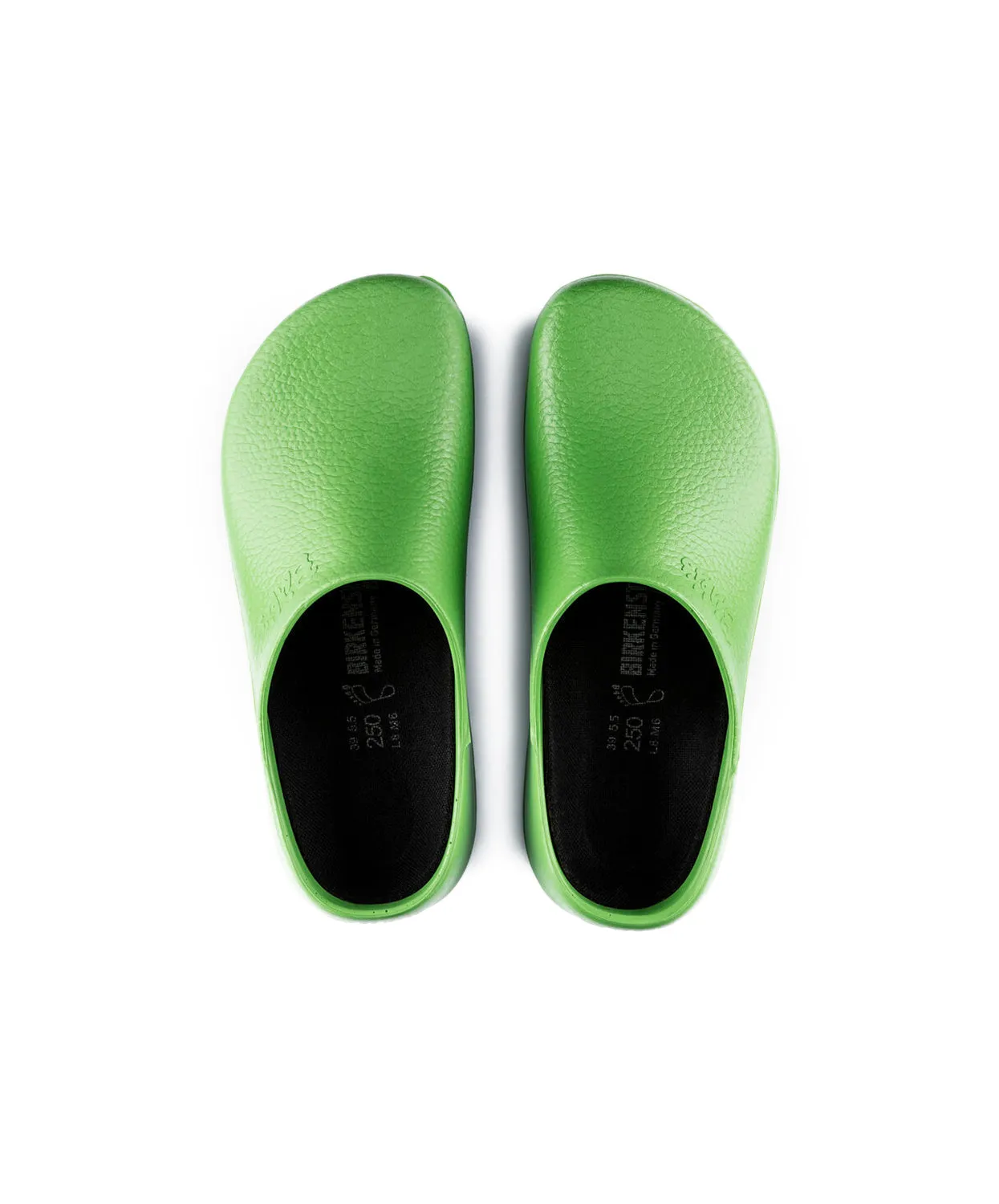 Birkenstock Super Birki PU Apple Green Clogs