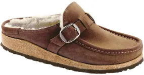 Birkenstock Women's Buckley Shearling Tea Suede