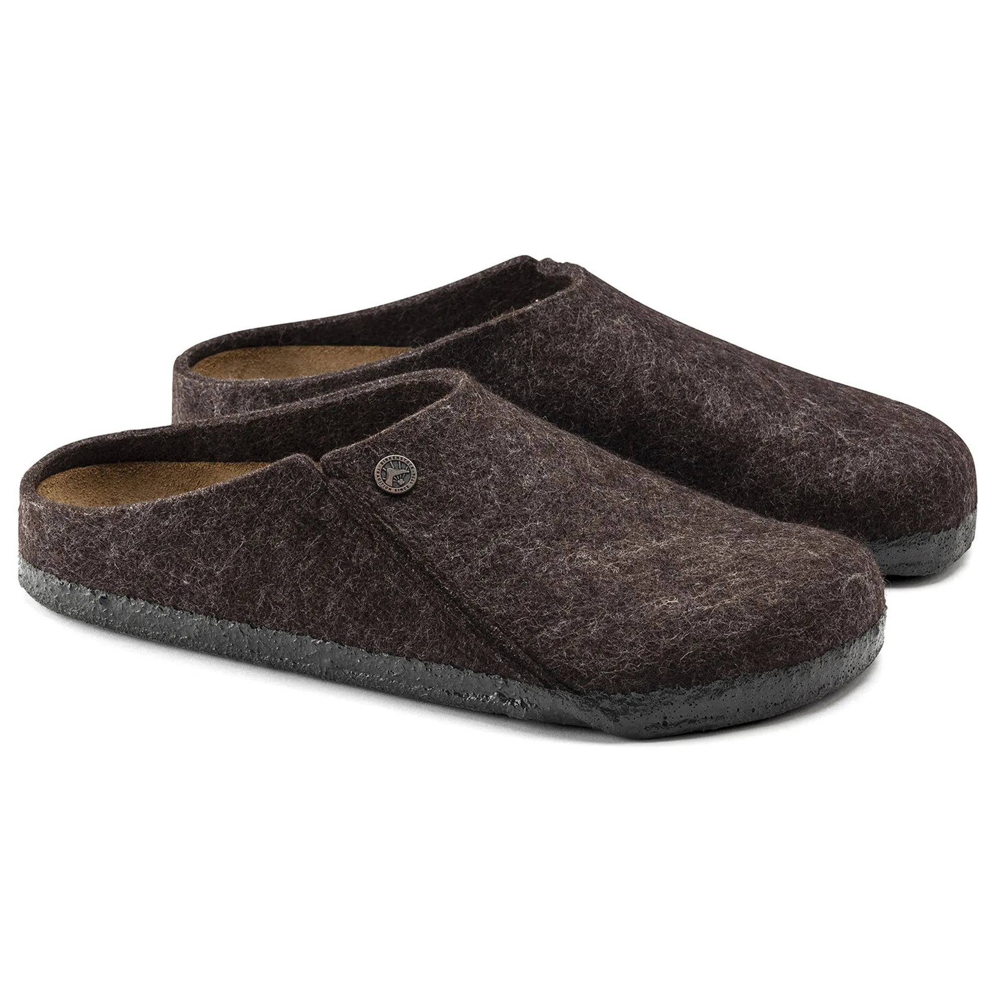 Birkenstock Zermatt Felt Slippers - Mocha