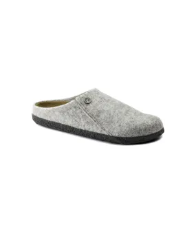 Birkenstock Zermatt Wool Felt Light Grey Clogs