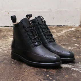 Black Freud Oxford Closing Boots