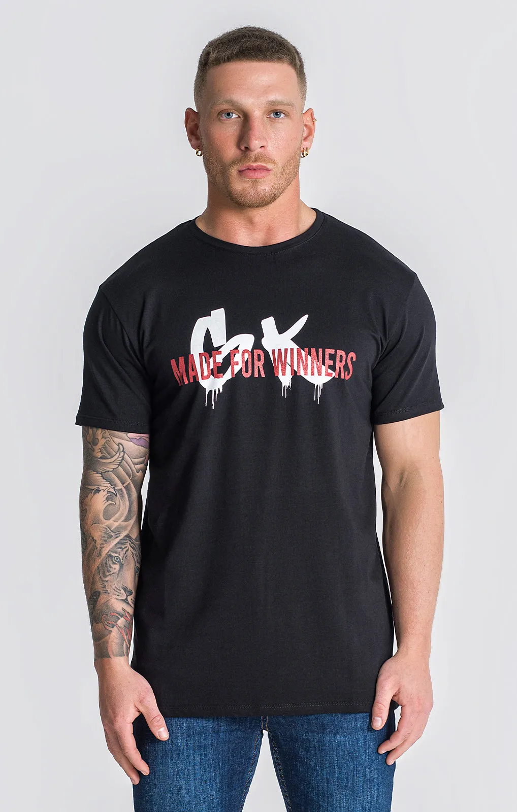 Black Winners Pain Tee