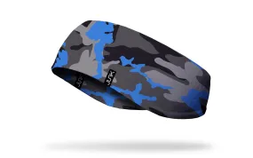 Camo Pop Blue Ear Warmer