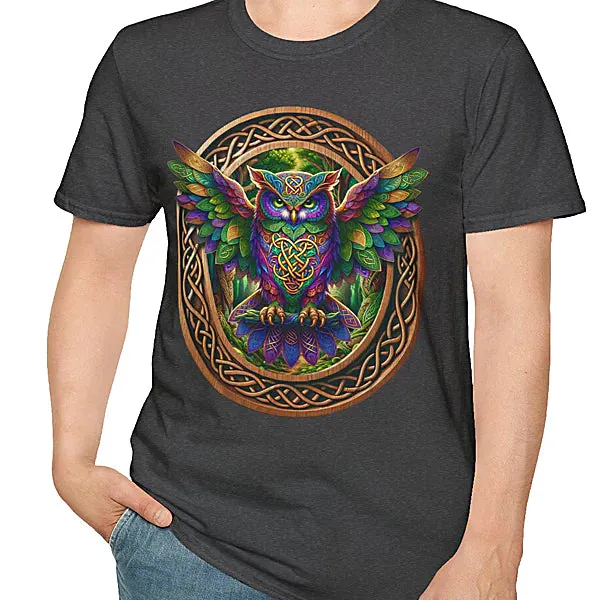 Celtic Owl T-Shirt - Loose Fit