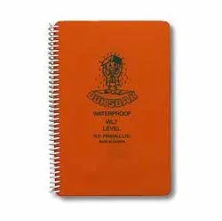 Duksbak - #WL-7 Waterproof Coil Bound Notebook, Level Pattern