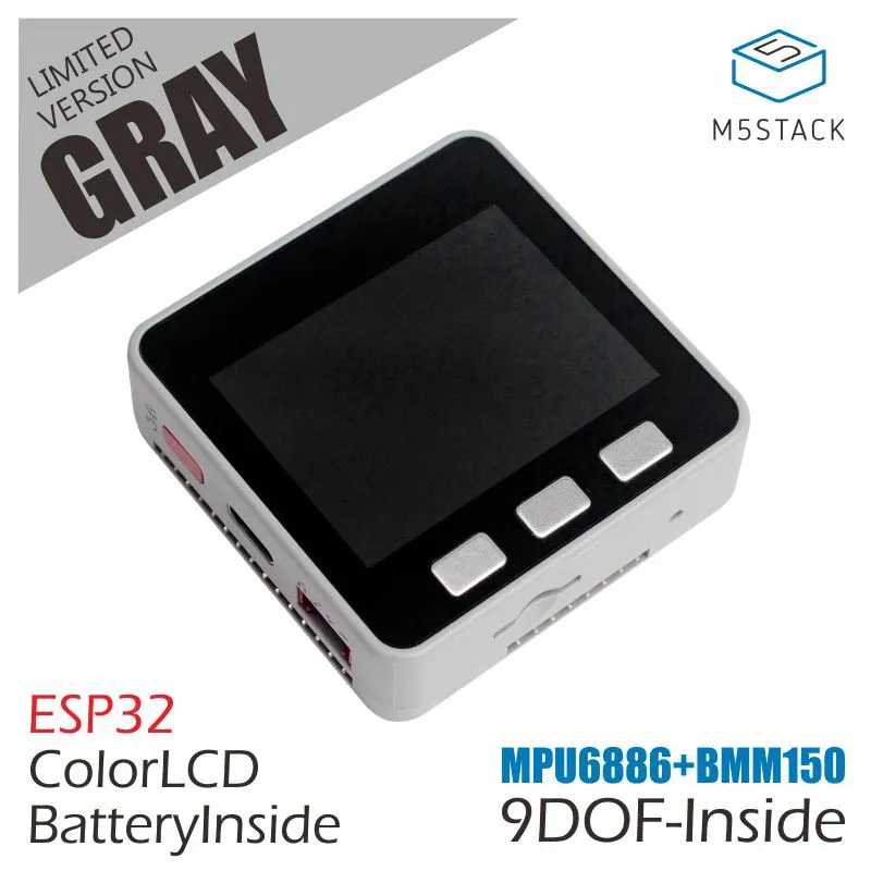 [EOL] ESP32 GRAY Development Kit with 9-Axis Sensor