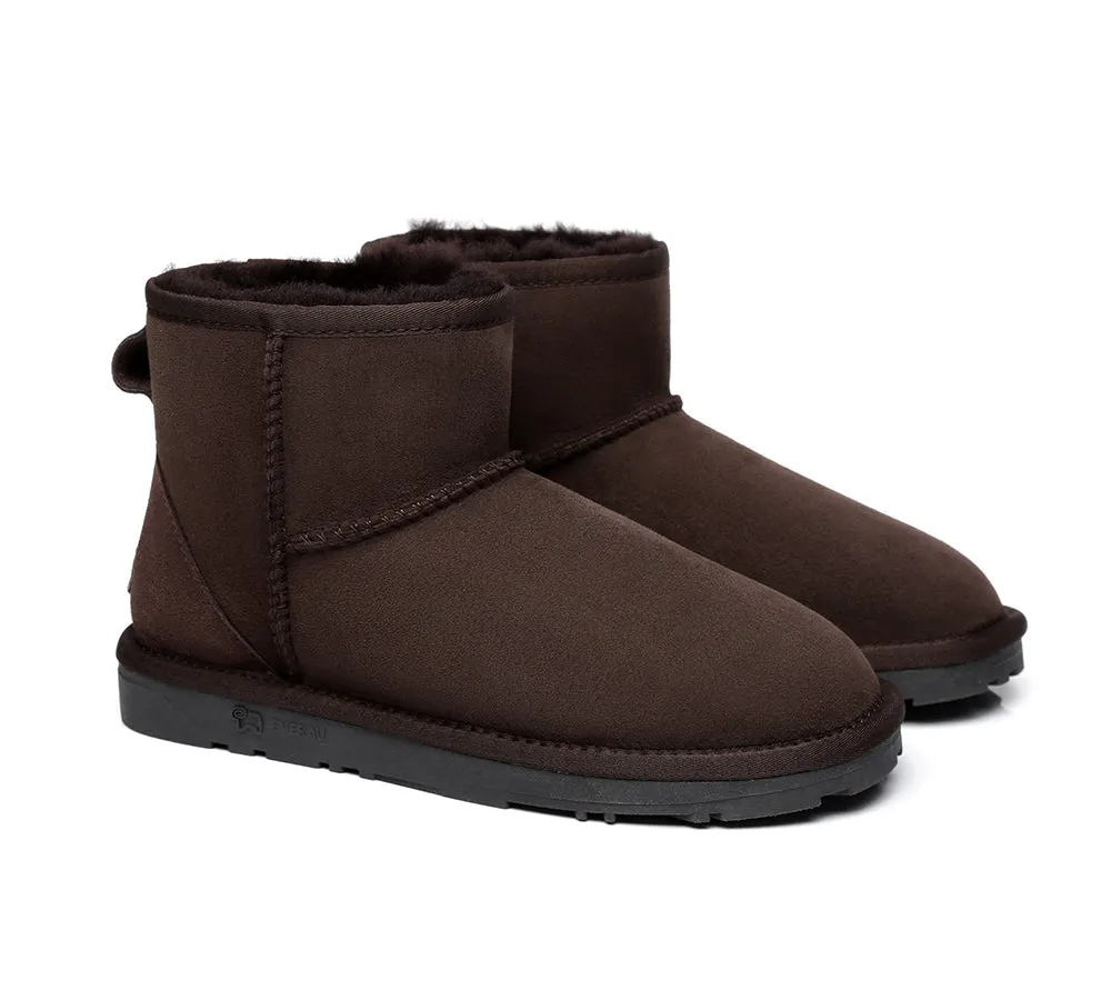 EVERAU® UGG Boots Sheepskin Wool Ankle Mini Classic