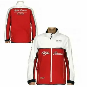 F1 Alfa Romeo Sublimation printed Soft shell jacket