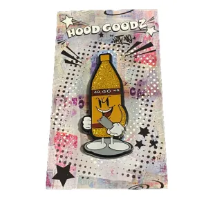 'Forty Joe' Hood Goodz 2-inch Enamel Pin by Sket-One