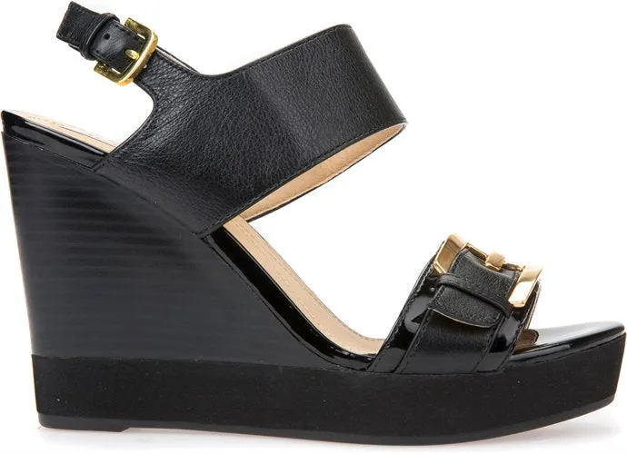 Geox Women's Janira Wedge Sandals