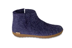 glerups Boot Purple Rubber