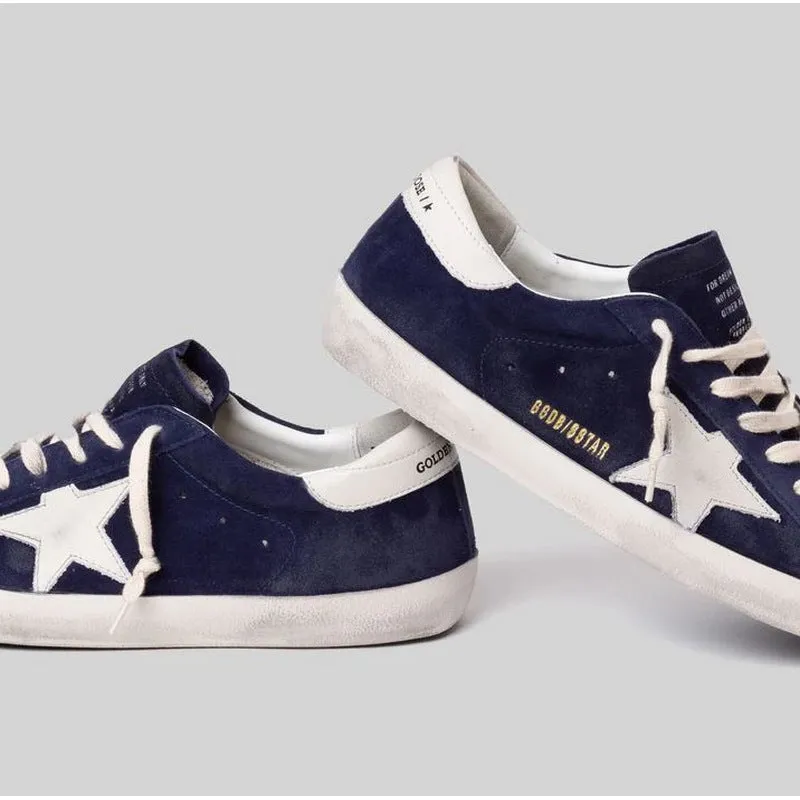 Golden Goose | Super Star Blue Suede