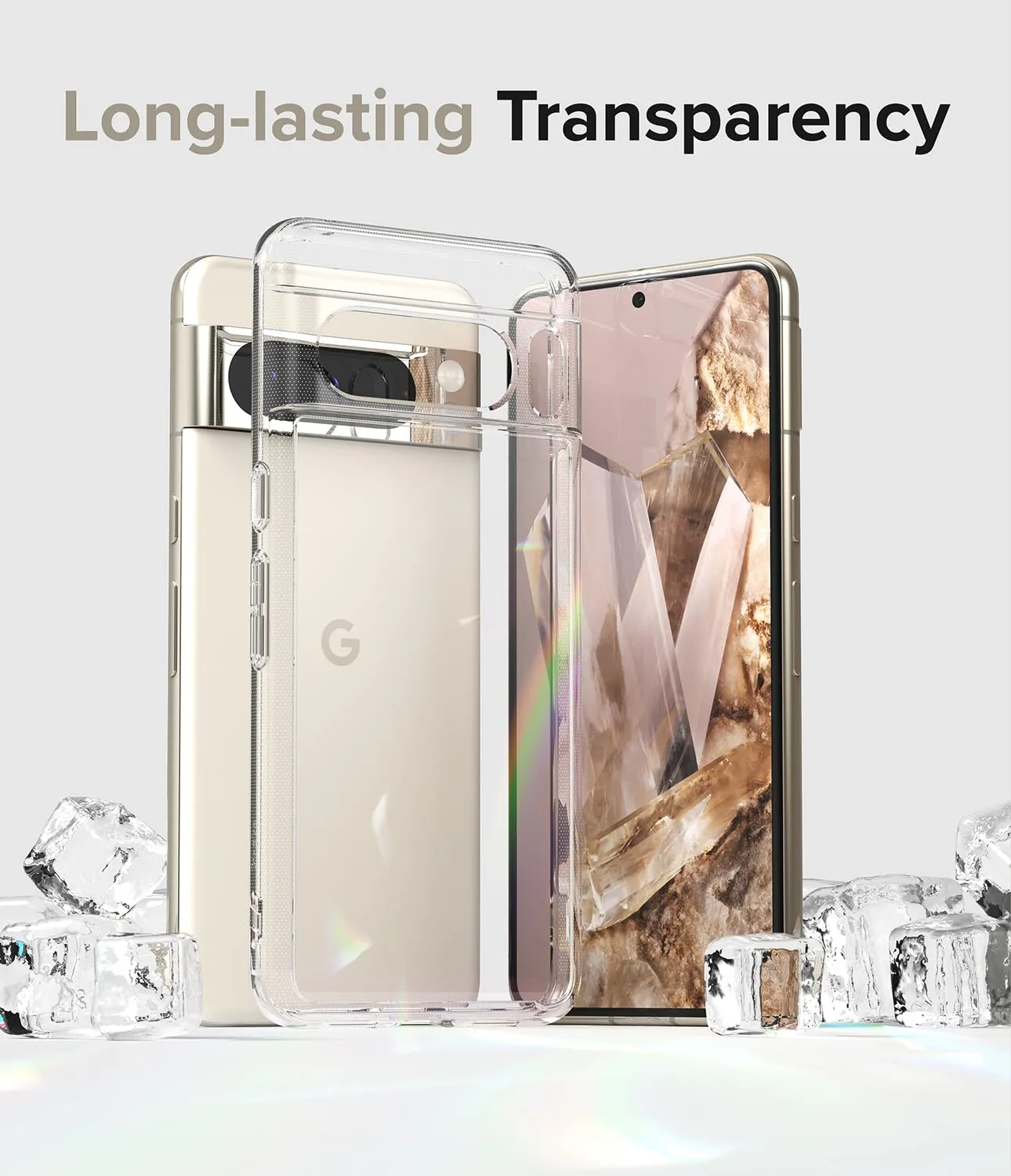 Google Pixel 8 Pro Back Cover Case | Fusion - Clear