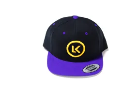 Legit Kicks Snapback Purple/Yellow