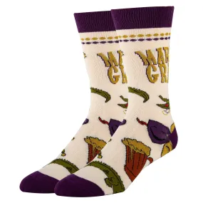 Mardi Party Socks