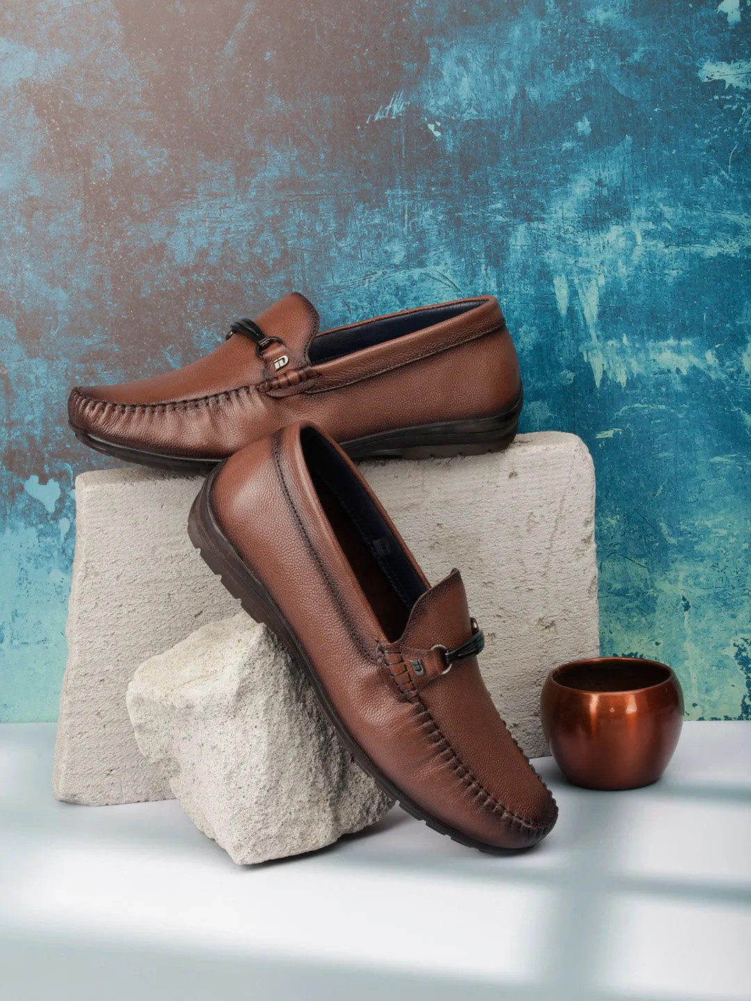 Men Brown Loafer (ID1165)