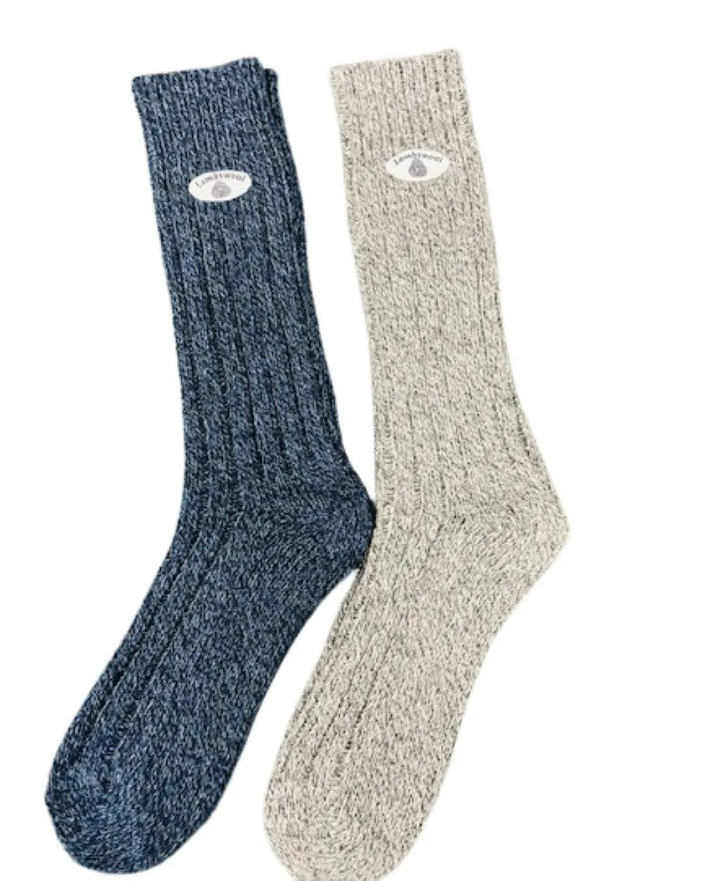 Men's Crew Socks in Regenerated Wool - Ecofriendly Socks!