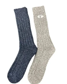 Men's Crew Socks in Regenerated Wool - Ecofriendly Socks!