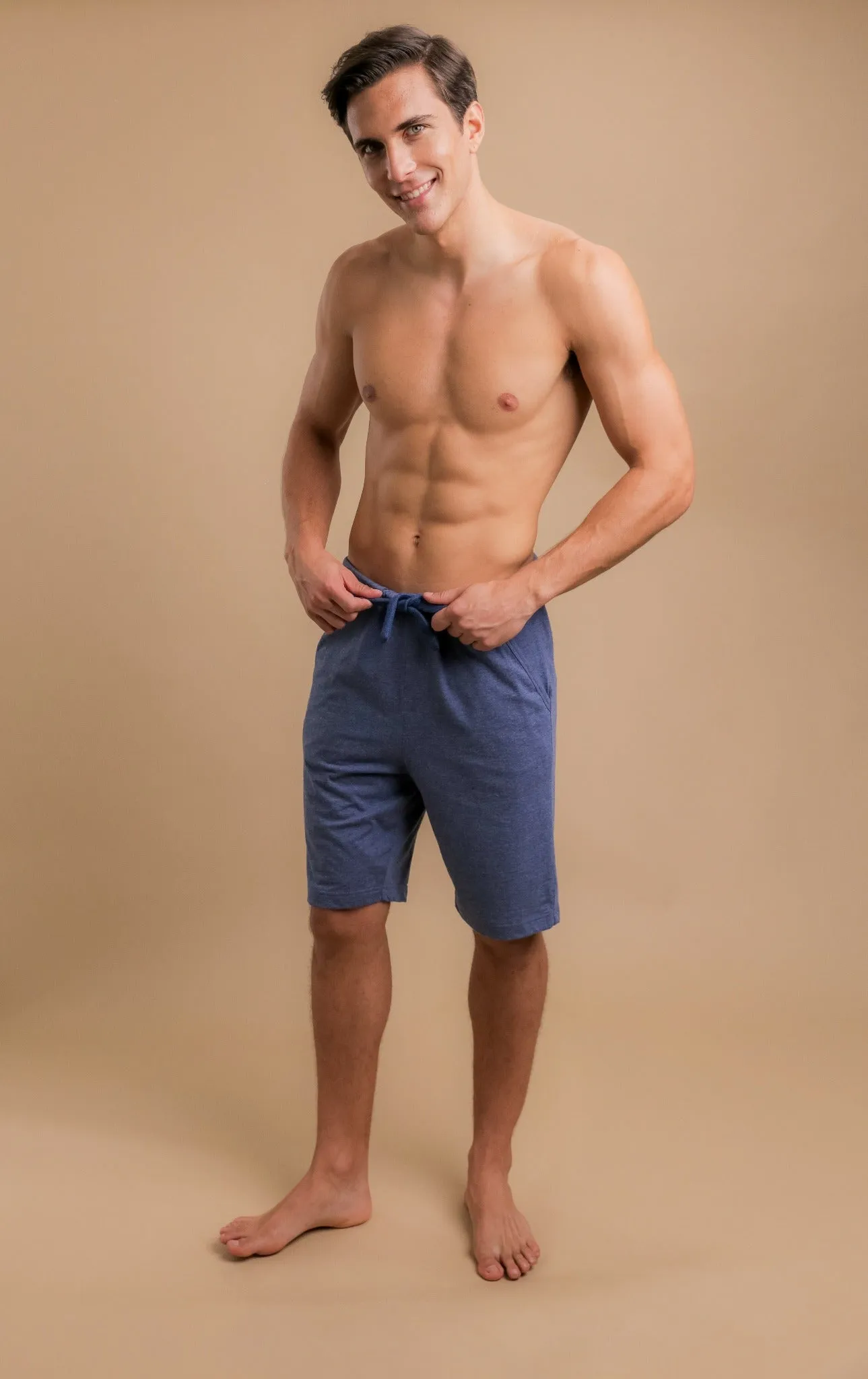 Men's Drawstring Lounge Shorts