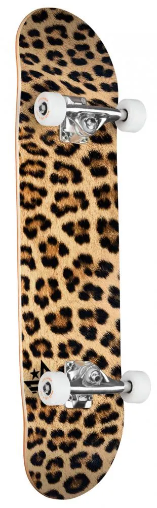 Mini Logo Complete Skateboard - FF&F 18 - Leopard Fur