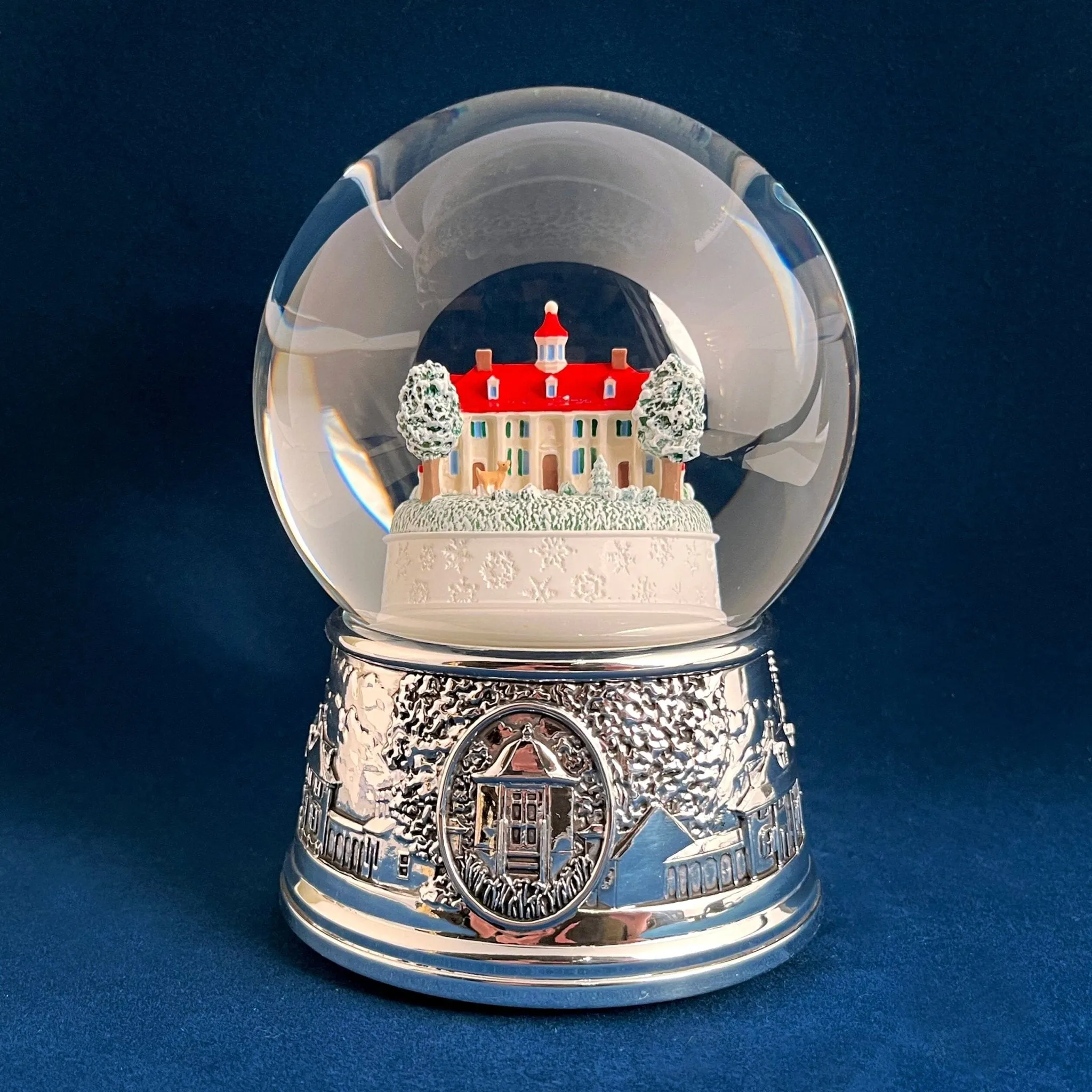 Mount Vernon Musical Snow Globe