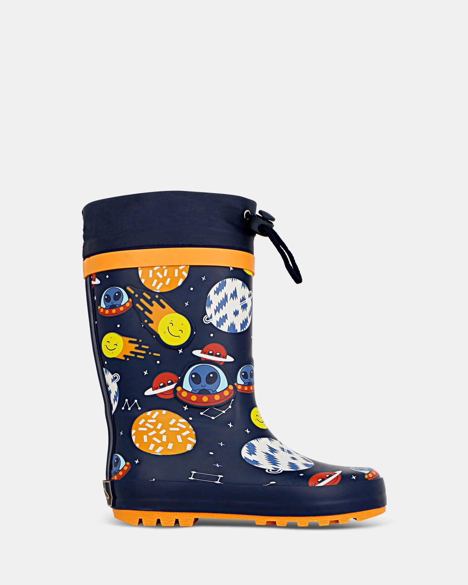 Puddles Navy/Orange