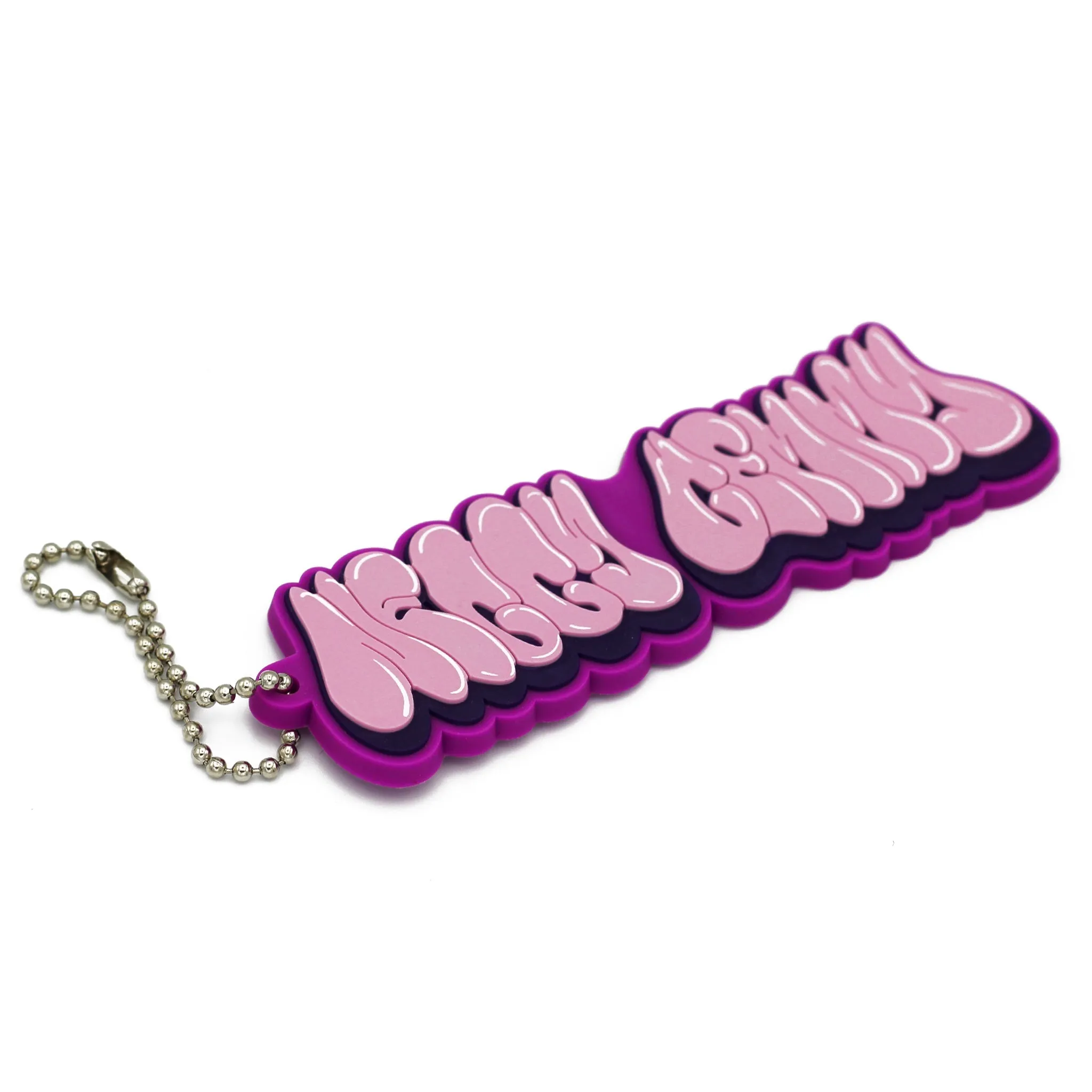 "Neggy Gemmy" Graffiti Keychain