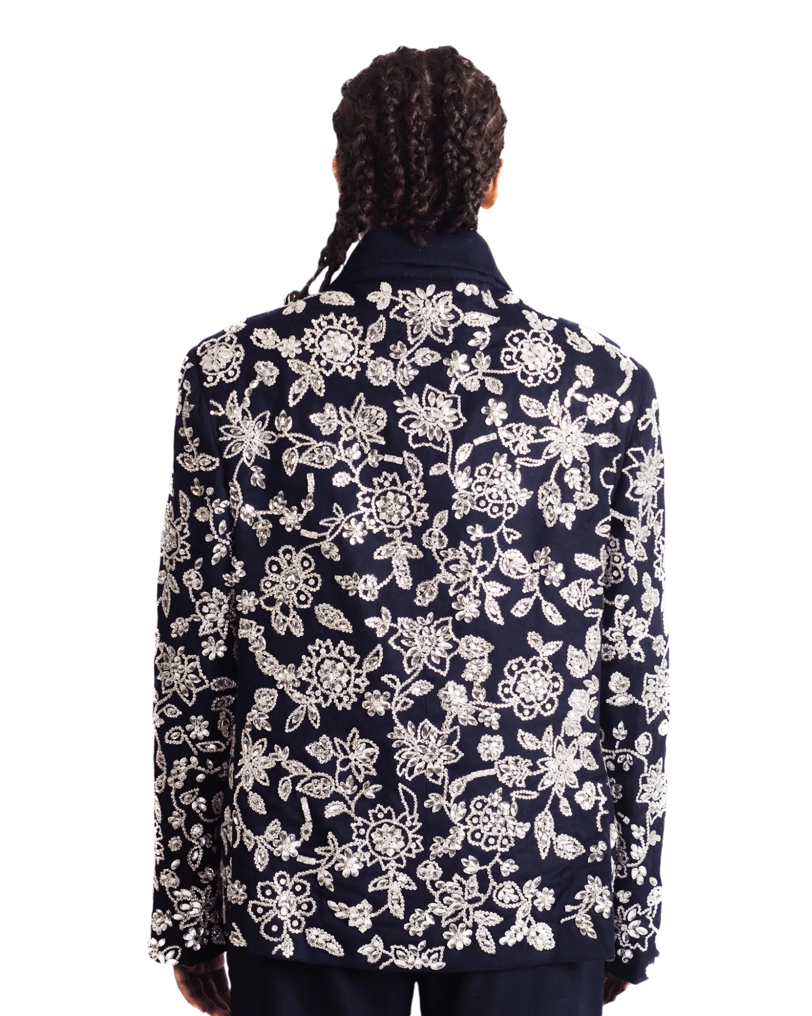 "PEARLS OF WINTER" WOOL JACKET