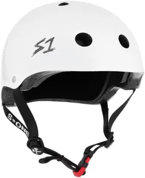 S1 Mini Lifer Helmet - White Gloss