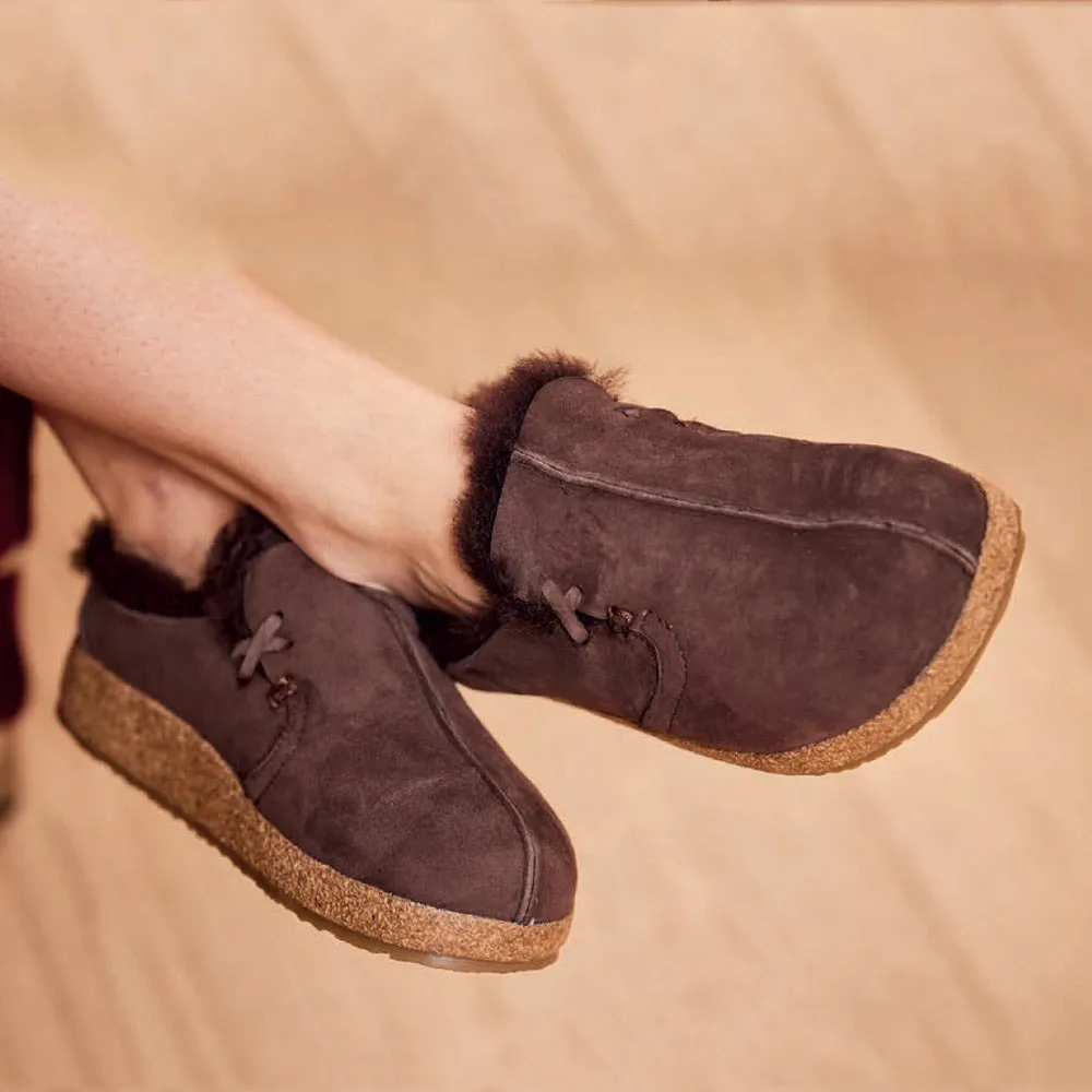 Sheepskin Clogs - Saskatchewan - Coffee (Adults 36-42)