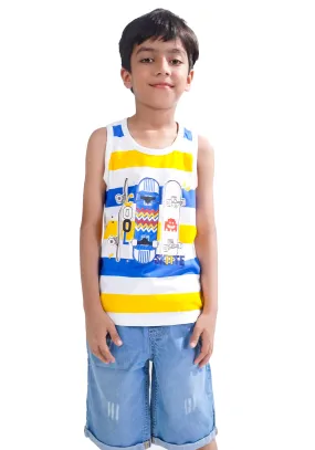 Skateboard Graphic Tank Top