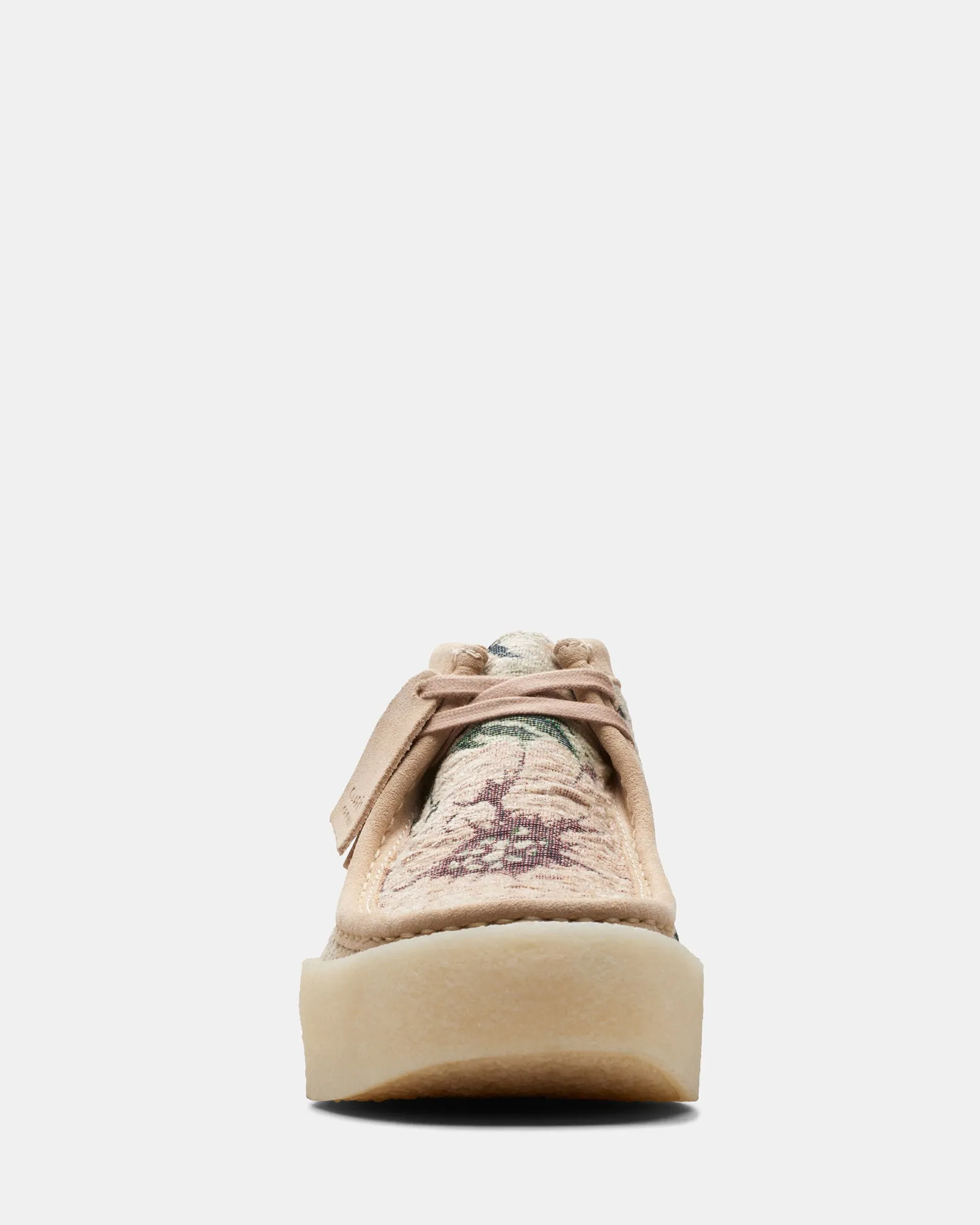 Wallabee Cup Boot Tan Floral