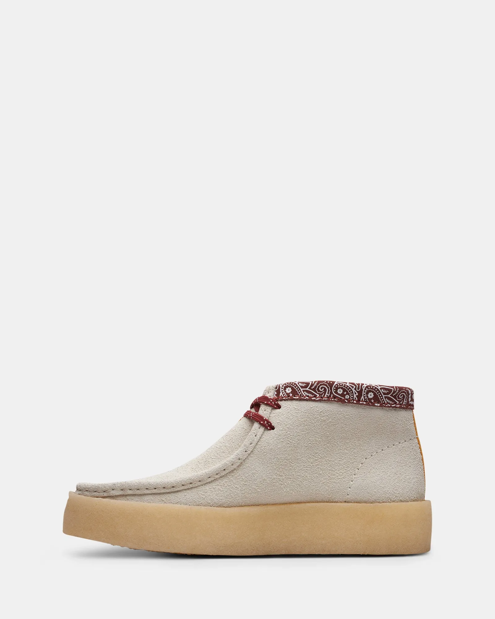 Wallabee Cup Boot White Interest