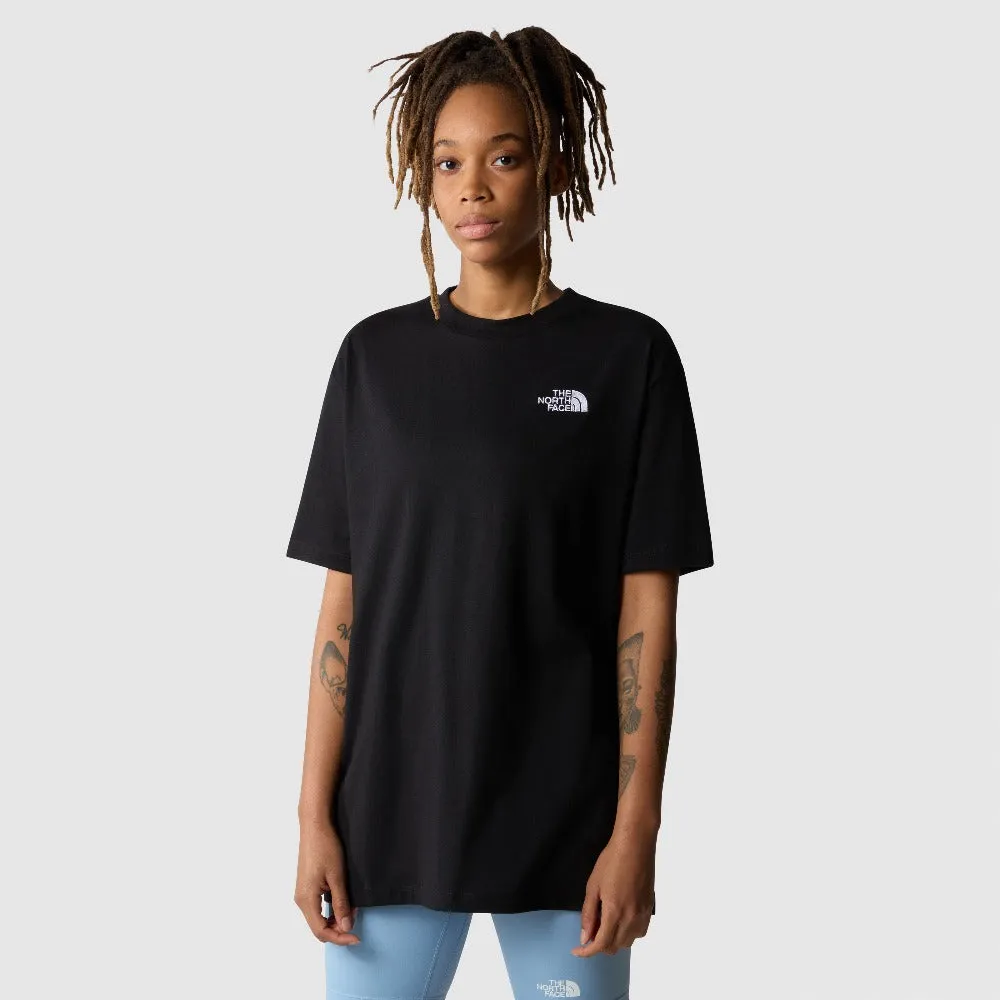 WOMEN'S OVERSIZED SIMPLE DOME T-SHIRT