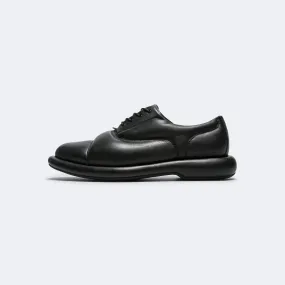 Womens Oxford 1 x Martine Rose - Black Leather