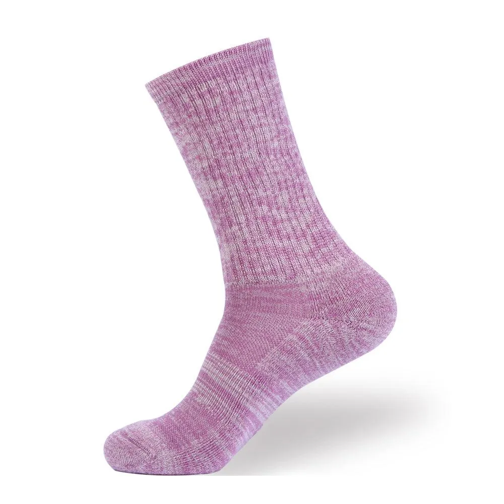 Women's Touch Wear Everyday Midtones crew socks 4-packs